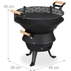 Relaxdays Ketaus BBQ grilis