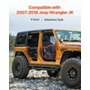 Vevor Keturių durų Jeep Wrangler JK vamzdiniai vartai