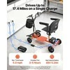 Vevor Keturratis sulankstomas elektrinis motoroleris