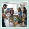 Relaxdays Kicker stalas su medžio efektu