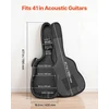 Kietas dėklas akustinei gitarai, 1195 mm