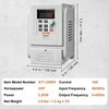 VEVOR Kintamo dažnio pavara 3PH 2,2KW