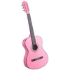 Vevor Klasikinė gitara pradedantiesiems, 960 mm, rožinė