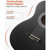 Vevor Klasikinė gitara pradedantiesiems, juoda