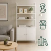 Relaxdays Knygų lentyna su spintelė
