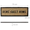 Kodustaar Kokosinis durų kilimėlis HOME SWEET HOME 75 x 25 cm