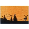 Relaxdays Kokoso pluošto durų kilimėlis su motyvu, 60x40 cm