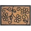 Relaxdays Kokoso pluošto ir PVC durų kilimėlis, 60 x 40 cm