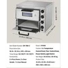 VEVOR Komercinė stalviršinė elektrinė picų krosnelė 40 cm