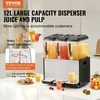 VEVOR Komercinis 12L x 3 talpų gėrimų skirstytuvas