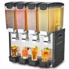 Vevor Kompaktiškas gėrimų dalytuvas, 10 l x 4 talpos