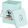 Relaxdays Komposto dėžė su kvapų filtru 6 litrai