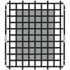 Vevor Krovinių tinklas 72 x 57 cm su reguliuojamomis sagtimis