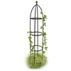 Relaxdays Laipiojimo augalų obeliskas Metal rudas 190 cm