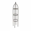 Relaxdays Laipiojimo augalų obeliskas Metal rudas 190 cm