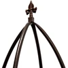 Relaxdays Laipiojimo augalų obeliskas Metal rudas 190 cm