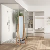 Relaxdays Laisvai pastatomas bambukinis veidrodis