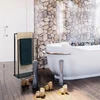 Relaxdays Laisvai pastatomas dvigubas rankšluosčių laikiklis