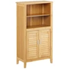Relaxdays Bambukinė vonios lentyna, 92x50x25 cm