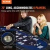 Vevor Lankstomas 8 vietų pokerio stalas
