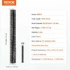 VEVOR 5 vnt. latakų šepetėlių sistema, 4,6 m ilgio, 110 mm skersmens
