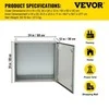 VEVOR Lauko elektrinė spinta 60 x 60 x 30 cm