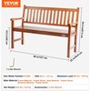Vevor lauko medinė suoliukas 127 cm