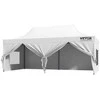Vevor Lauko pavėsinė su sienelėmis ir maišu, 10x20 FT