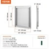VEVOR Lauko virtuvės durys 457x533 mm
