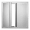 Vevor Lauko virtuvės durys 610x610 mm, nerūdijančio plieno