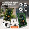 Vevor LED rašymo lenta 81.3x61 cm su apšvietimu