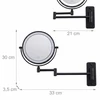 LED USB makiažo veidrodis