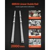 Vevor Linearinis bėgelis SBR20 2000 mm, 4 guoliai