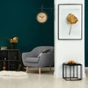 Relaxdays Londono stoties laikrodis juodos spalvos