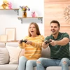 Lova Relaxdays 4 lentynų laikiklių rinkinys, vintažinis dizainas