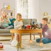 Lova Relaxdays 4 vnt. baldų paaukštinimo kaladėlių rinkinys, įvairių spalvų