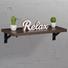 Relaxdays 4x Sulankstomi lentynų laikikliai