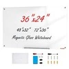 Vevor Magnetinė stiklinė rašymo lenta 900 x 600 mm
