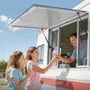 Vevor maitinimo transporto langas 152x92 cm