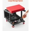 Vevor Mechaniko kėdė su ratukais 130 kg terpei