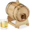 Relaxdays Medinė statinė 1,25 L