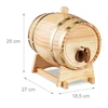 Relaxdays Medinė viskio statinaitė 2,2 l