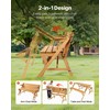 Vevor medinis pikniko stalas su suoliuku 2-in-1