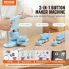 Vevor Mėlynas 3-in-1 ženkliukų darymo aparatas