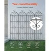 Vevor Metalinė sodo atrama vijokliniams augalams 220x51 cm