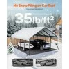 Vevor Metalinė 20 x 24 pėdų automobilių pastogė