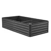 VEVOR Metalinė pakelta sodo lysvė, 2.0 x 1.0 x 0.5 m
