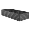 VEVOR Metalinė pakelta sodo lysvė, 2.0 x 1.0 x 0.5 m