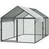 Vevor Metalinė vištidė 4-6 vištoms, 1 x 2 x 1 m