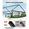 Vevor Metalinė vištidė 4-6 vištoms, 1 x 2 x 1 m
